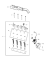 Jeep Fuel Injector Seal Diagram - 68441602AA
