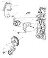 Chrysler Power Steering Pump Diagram - R4656402AE