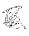 2004 Dodge Intrepid Seat Belt Diagram - 4761234