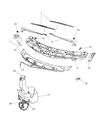 Dodge Caravan Wiper Arm Diagram - 4717365