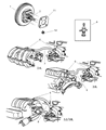Dodge Brake Booster Diagram - 4721338AA