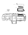 2008 Dodge Grand Caravan Air Bag Diagram - 4680902AG