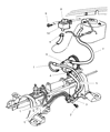 Chrysler Power Steering Reservoir Diagram - 4694909AB