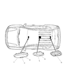 Dodge Caliber Dome Light Diagram - 1CJ11DW1AC