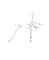 Jeep Antenna Mast Diagram - 4787626AA