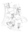 1997 Jeep Grand Cherokee Seat Belt Diagram - 5EB61RAZ