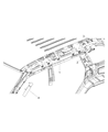 2012 Dodge Durango Air Bag Diagram - 5108028AB
