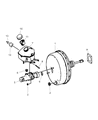 Dodge Sprinter 3500 Brake Booster Diagram - 68071047AA