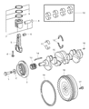 Chrysler PT Cruiser Engine Mount Diagram - 5073999AB