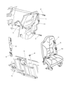 1999 Dodge Ram 2500 Seat Belt Diagram - 5EX59TK5