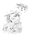 2000 Jeep Grand Cherokee Seat Belt Diagram - 5GD62LAZAE