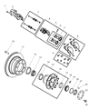 Ram Wheel Bearing Diagram - 68049098AA