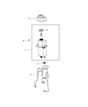 Ram Power Steering Reservoir Diagram - 68135084AA