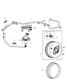 Jeep Grand Cherokee Brake Line Diagram - 4581971AE