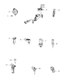 Jeep Oil Pressure Switch Diagram - 68258694AA