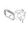 Chrysler Pacifica Engine Control Module Diagram - 5134856AA