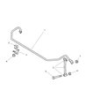 2006 Chrysler Crossfire Sway Bar Bushing Diagram - 5142013AA