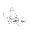Jeep Compass Seat Switch Diagram - 68233980AA