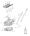 Ram Oil Pan Diagram - 5184404AG