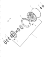 2002 Dodge Caravan Oil Pump Gasket Diagram - 4269661AB