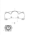 Chrysler 200 Instrument Cluster Diagram - 56046512AC