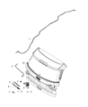 Jeep Compass Windshield Washer Nozzle Diagram - 55112792AA