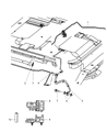 2007 Jeep Grand Cherokee Brake Line Diagram - 5290642AA