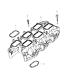 Dodge Durango Intake Manifold Diagram - 5184199AE
