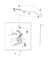 Ram ProMaster 2500 Washer Reservoir Diagram - 68134379AA
