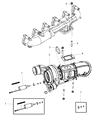 2005 Dodge Ram 3500 Exhaust Pipe Diagram - 5161570AA