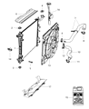 Jeep Radiator Diagram - 55038185AE
