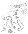 Dodge Avenger Harmonic Balancer Diagram - 4667772