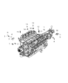 Jeep Knock Sensor Diagram - 5033316AB
