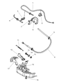 Jeep Accelerator Cable Diagram - 52104284AB