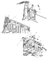 2010 Dodge Ram 2500 Seat Belt Diagram - 5KP981K2AB