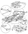 Dodge Viper Front Cross-Member Diagram - 4848657
