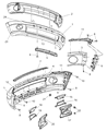 2007 Dodge Ram 1500 Bumper Diagram - 1AR81ZSPAB