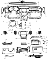 Dodge Durango A/C Switch Diagram - 5091858AB