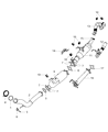 Ram 4500 Tail Pipe Diagram - 52122431AC