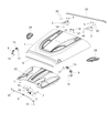 Jeep Wrangler Hood Diagram - 68184708AA