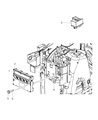 Jeep Engine Control Module Diagram - 5150650AB