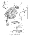 Dodge Dipstick Diagram - 53021780AB