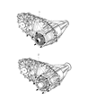 Ram Transfer Case Diagram - 5146625AB