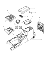 Jeep Liberty Shift Indicator Diagram - 1TK331AAAA