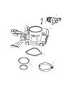 2005 Jeep Liberty Throttle Body Diagram - 53013547AD