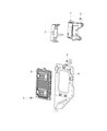 Ram 2500 Engine Control Module Diagram - 5150760AD