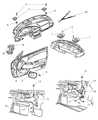 Dodge Intrepid Antenna Diagram - 4760907AB