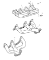 Jeep Wrangler Intake Manifold Diagram - 4854197AB