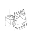 Chrysler LHS Coolant Reservoir Diagram - 4592067
