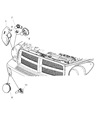 Dodge Durango Fog Light Diagram - 55077470AA